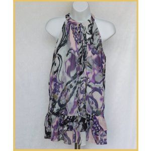 INC International Concepts Silk Sleeveless Blouse